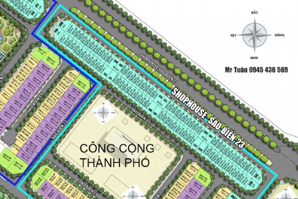 SHOPHOUSE SAO BIỂN 23-247 (67.5m)