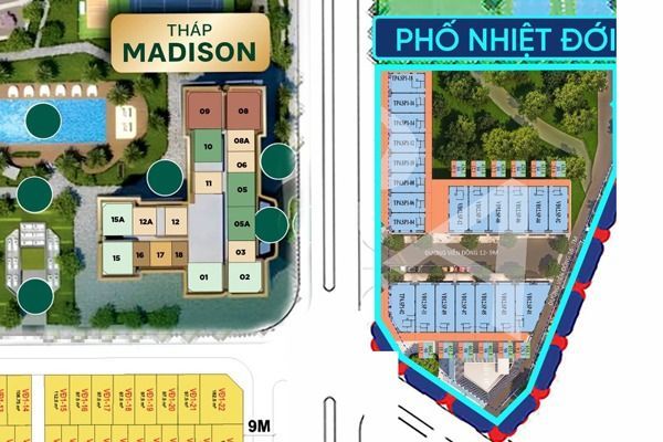 VĐ12.SP-07 PHỐ NHIỆT ĐỚI - Shop Boutique Vin Cổ Loa