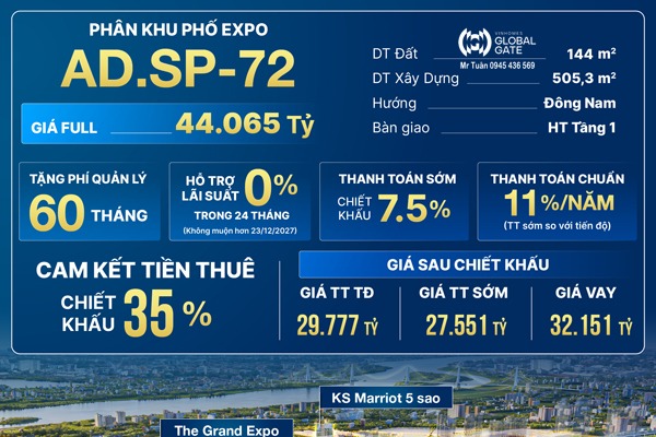 AD.SP-72 | Grand Bazaar, GẦN GA TÀU Cổ Loa