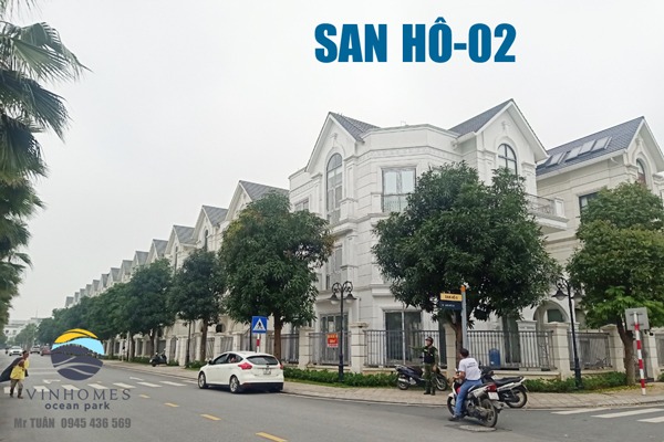 BIỆT THỰ SAN HÔ SH-02 (MẶT HỒ, GÓC 295m)