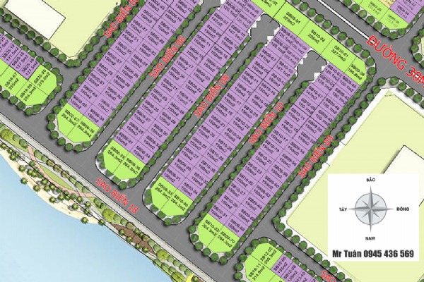 BIỆT THỰ SAO BIỂN 10-27 (Tây Bắc 150m)