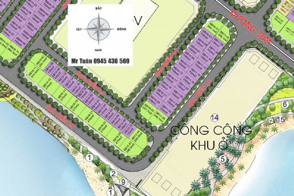 BIỆT THỰ SAO BIỂN 16-09 (Tây Bắc 150m)