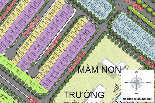 BIỆT THỰ SAO BIỂN 7-18 (Đông Nam 144,2m)