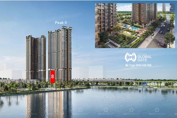 Căn 08 tòa Y3 LUMIÈRE Essence Peak II