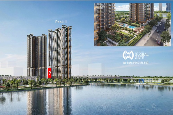 Căn 09 tòa Y3 LUMIÈRE Essence Peak II