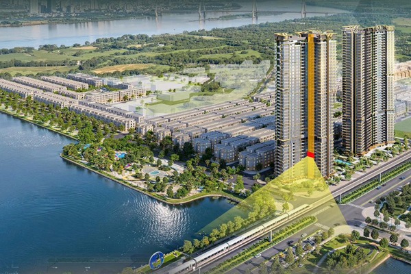 Căn 16 tòa Y3 (1 ngủ +/ BC Đông Nam) LUMIÈRE Essence Peak II