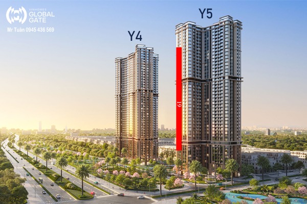 CĂN 19 TÒA  Y5 (2 NGỦ, GÓC | 71m2)  VIEW SÔNG HỒNG, EXPO | The Continental Imperia Signature Cổ Loa