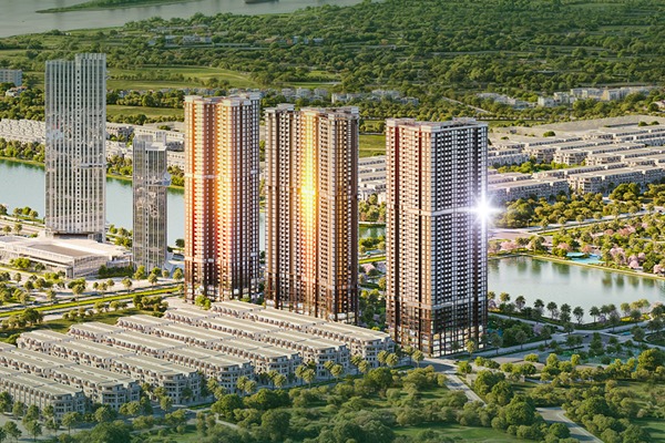 CĂN GÓC 17 THÁP MONACO (90m2 / 3 NGỦ /BC: ĐÔNG NAM - ĐÔNG BẮC)