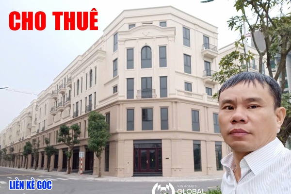CHO THUÊ căn góc, căn 2 mặt đường tại Vinhomes Cổ Loa