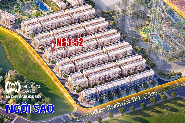 NGÔI SAO 3-52 LIỀN KỀ GÓC - PHÂN KHU THỊNH VƯỢNG