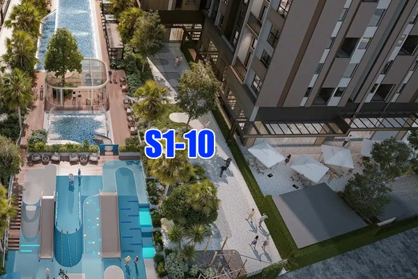 Shop chân đế S1-10 Tòa Senique 1 Vinhomes Ocean Park