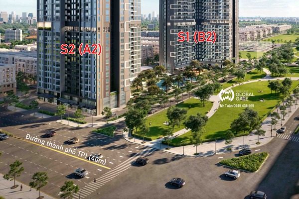 SHOP CHÂN ĐẾ TÒA  B2 Masteri Grand Avenue Cổ Loa