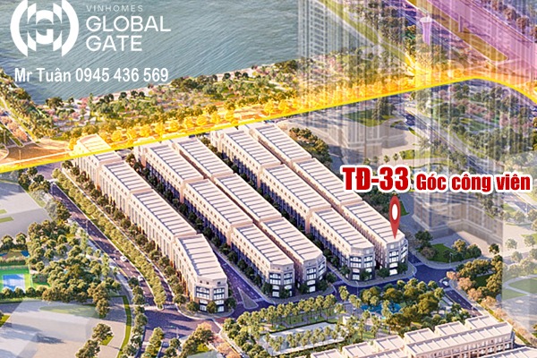 TĐ-33 NHÀ PHỐ CĂN GÓC | ĐƯỜNG THỜI ĐẠI (ĐỐI DIỆN CÔNG VIÊN, CHUNG CƯ)