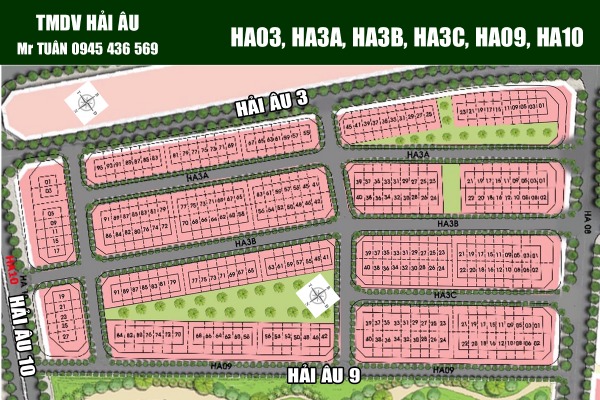 HA9-SP03-61 SHOP TMDV HẢI ÂU 2 MẶT ĐƯỜNG