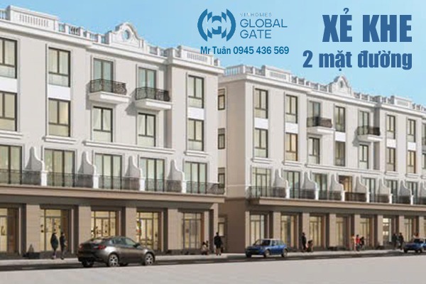 TP4-06 SHOPHOUSE XẺ KHE, 2 MẶT ĐƯỜNG, GLOBAL GATE