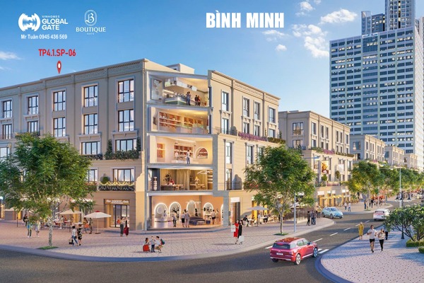 TP4.1.SP-06 Shop Boutique BÌNH MINH (ĐƯỜNG THÀNH PHỐ, CÓ HẦM)