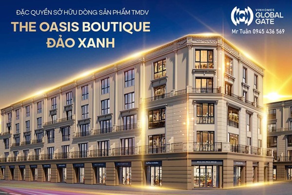 TP4.1.SP1-24 OASIS BOUTIQUE - ĐẢO XANH (Shop TMDV Global Gate)