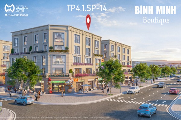 TP4.1.SP-14 Shop Boutique BÌNH MINH (ĐƯỜNG THÀNH PHỐ, CÓ HẦM)