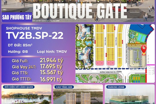 TV2B.SP-22 SAO PHƯƠNG TÂY