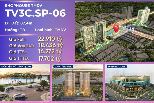 TV3C.SP-06 Shop Boutique BÌNH MINH | Vinhomes Global Gate