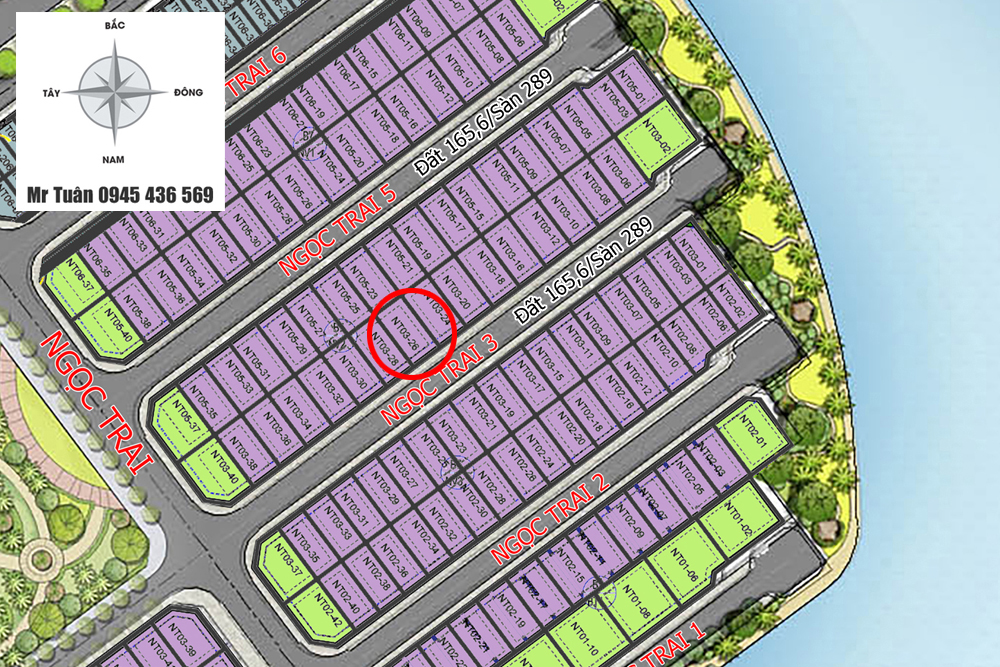 BIỆT THỰ NGỌC TRAI 3-26 (165,6m)