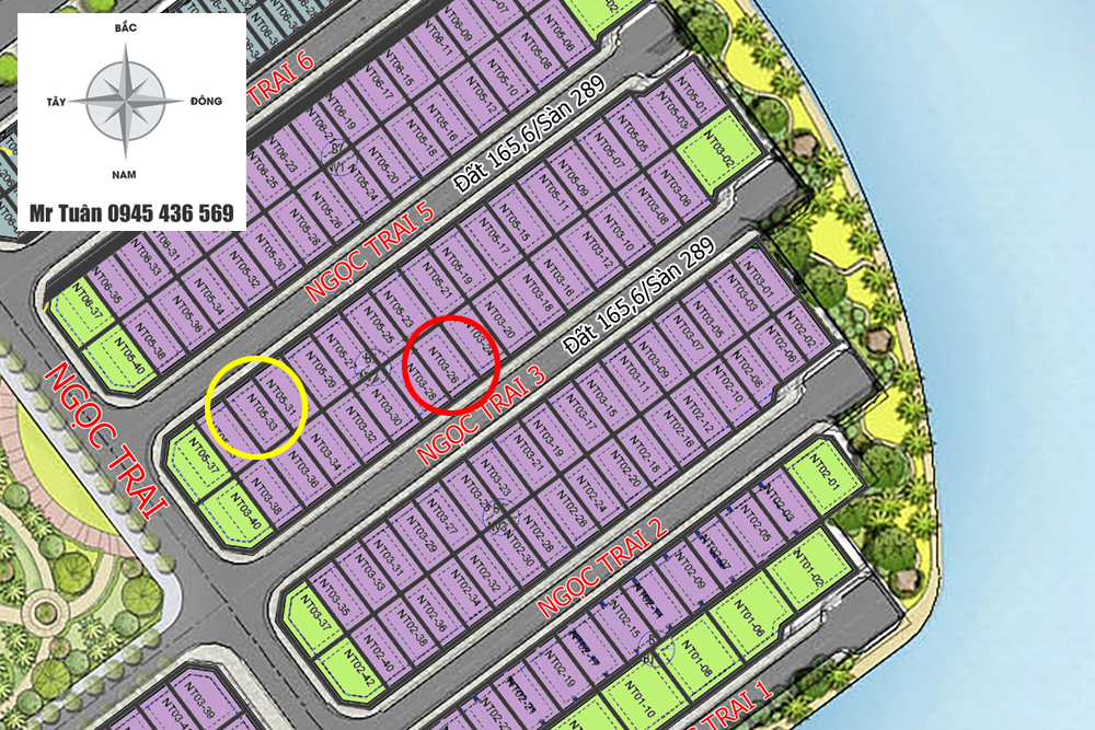 BIỆT THỰ NGỌC TRAI 5-33 (165,6m)